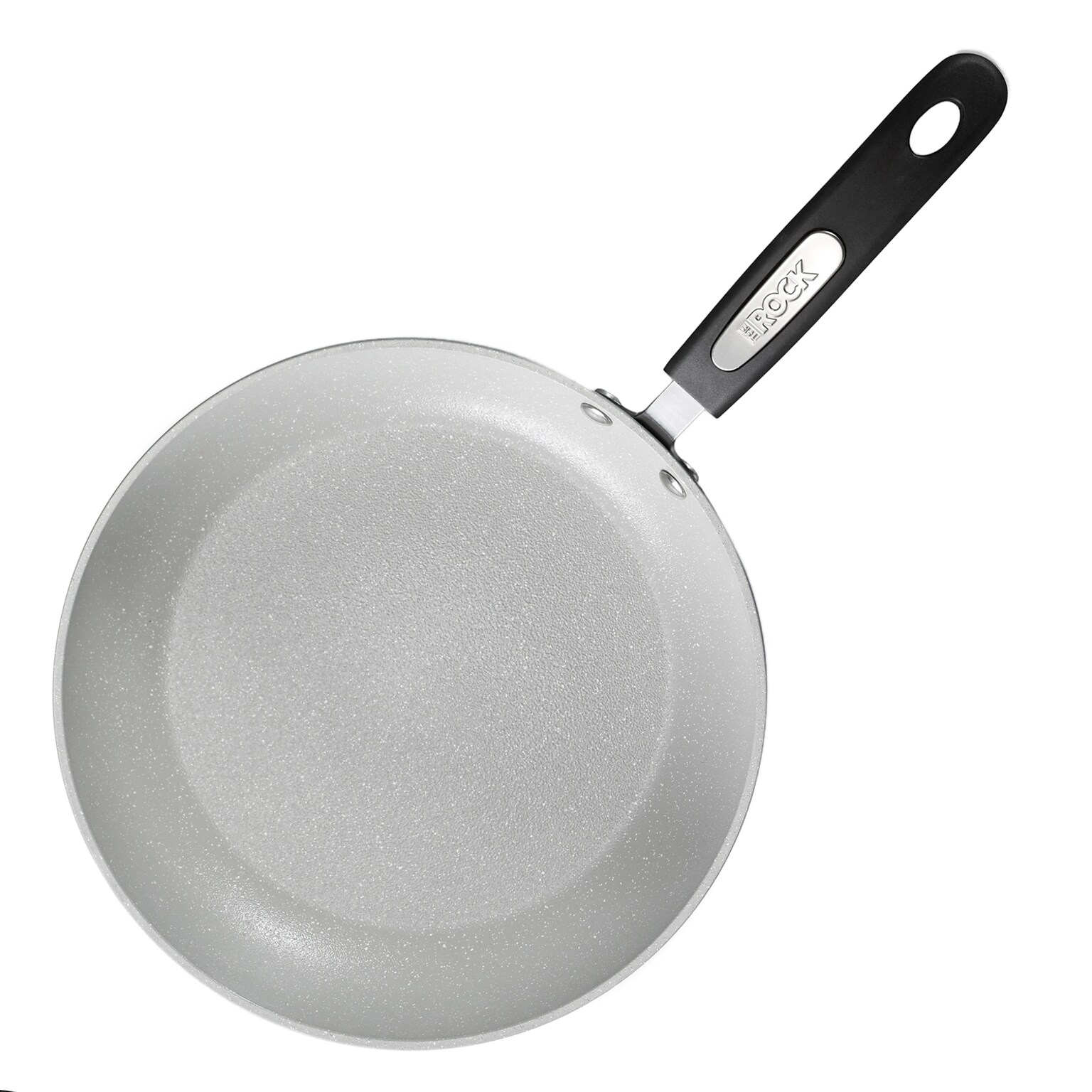 THE ROCK by Starfrit Terra Ceramic 10 Frying Pan, Gray (034743-004-0000)