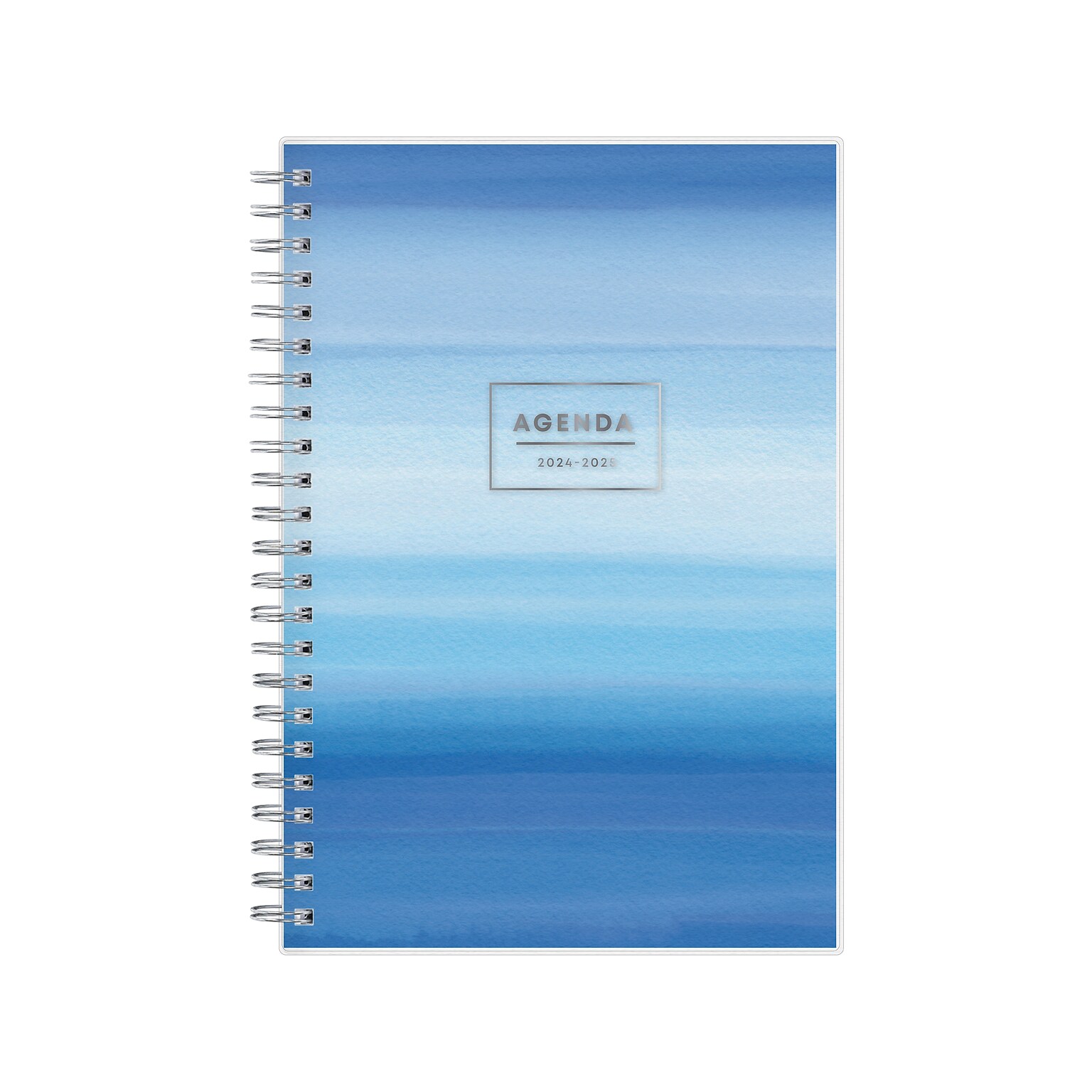 2024-2025 Blue Sky Chanson 5 x 8 Academic Weekly & Monthly Planner, Plastic Cover, Blue (128694-A25)