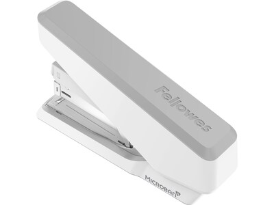 Fellowes LX870 EasyPress Desktop Stapler, 40-Sheet Capacity, Staples Included, White (LX870WHITE)