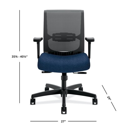 HON Convergence Mesh Low-Back Task Chair, Blue (HONCMY1AAPX13)