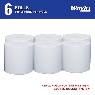 WypAll CriticalClean WetTask Disinfecting Wipes, Wipes/Container, 840/Carton (6471)