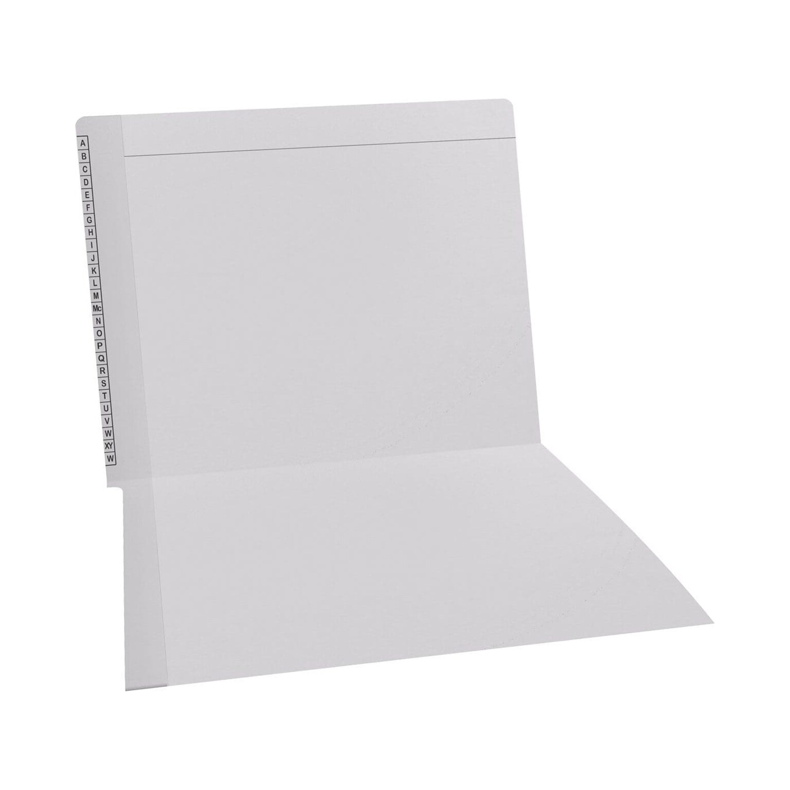 Medical Arts Press Kardex Match Reinforced End Tab File Folder, Straight Cut, Letter-Size, White, 100/Box (F1170-WHT)