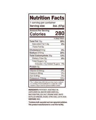Uglies Gluten-Free Salt & Vinegar Kettle Potato Chips, 2 oz., 24 Bags/Carton (26104)