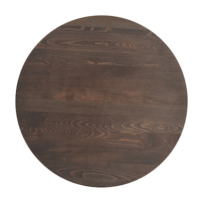 Flash Furniture Bennett 30"Dia. 1.5" Thickness Round Table Top, Wooden, Dark Brown (GSF00330RDKBRN)