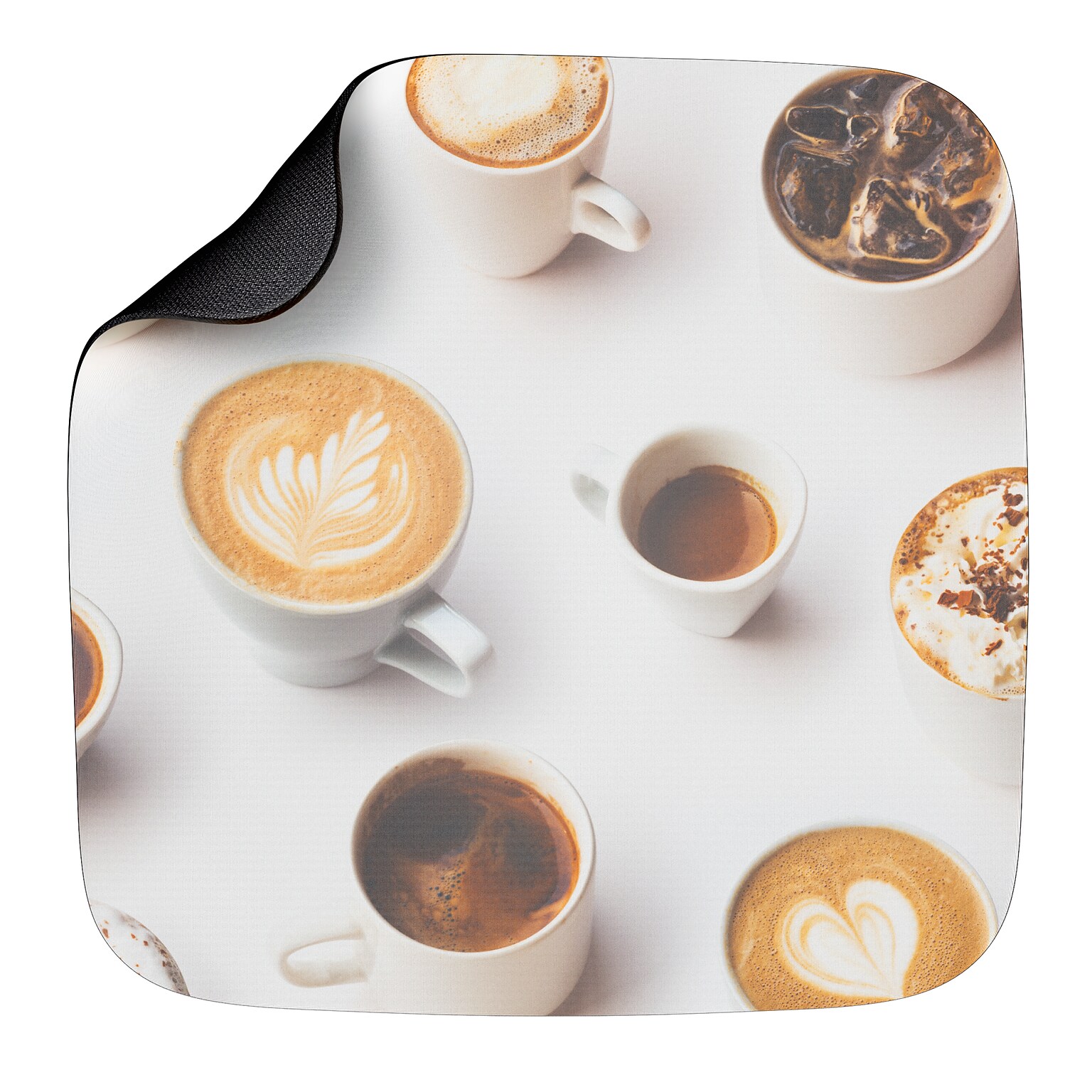 Staples TECH Non-Skid Mouse Pad, COFFEE SHOP (ST63284)