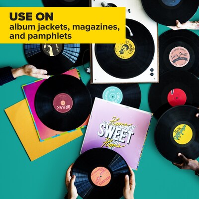 Scotch Book Tape 1.5" x 15 yds., Transparent, 8/Pack (845-VP)