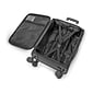 Solo New York Re:treat Polyester Carry-On Spinner Luggage, Black (UBN930-4)