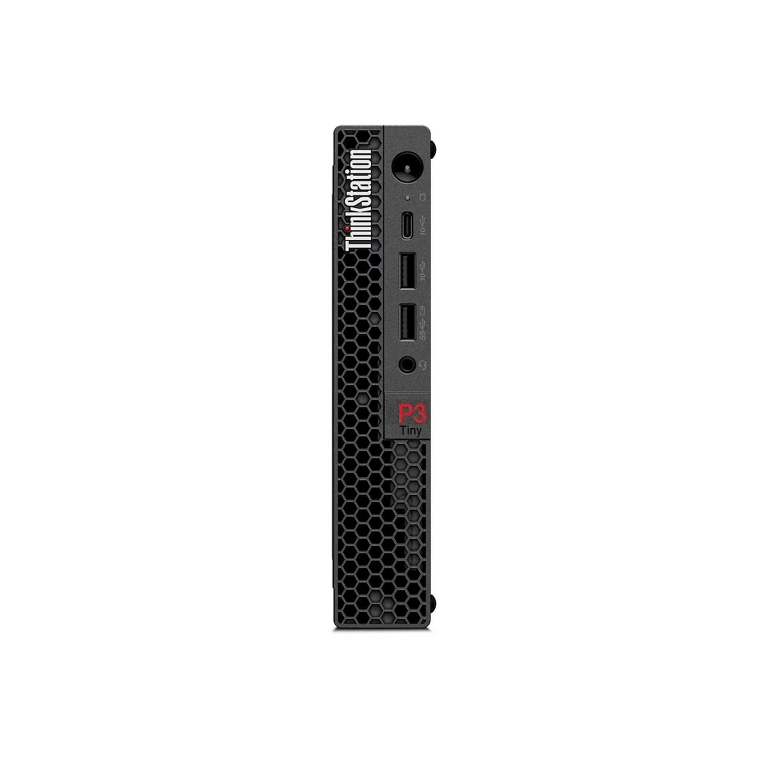 Lenovo ThinkStation P3 Tiny Desktop Computer, Intel Core i5-14500, 16GB RAM, 512GB SSD, Windows 11 Pro (30H1S9FJ00)