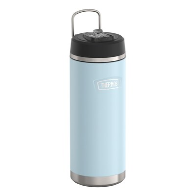 Thermos Icon Stainless Steel Vacuum Insulated Water Bottle with Straw Lid, 32 oz., Glacier (IS2332GC4)