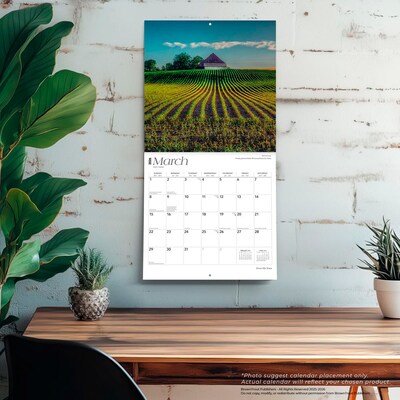 2026 BrownTrout Show Me State Missouri Places 12" x 12" Monthly Wall Calendar (9798330705566)