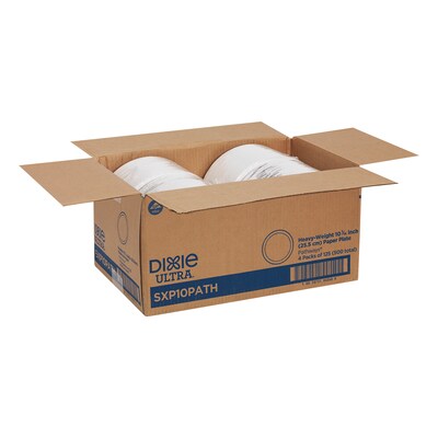 Dixie Ultra Pathways Heavy-Weight Paper Plates, 10”, 500/Carton (SXP10PATH)