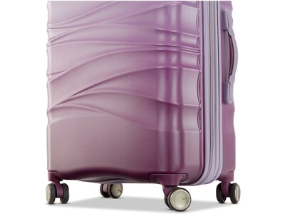 American Tourister Cascade 22" Hardside Carry-On Suitcase, 4-Wheeled Spinner, Purple Haze (143244-4321)