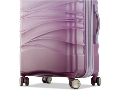 American Tourister Cascade 22" Hardside Carry-On Suitcase, 4-Wheeled Spinner, Purple Haze  (143244-4321)
