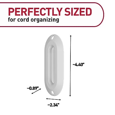 Command Cable Wrap, White (17307-ES)