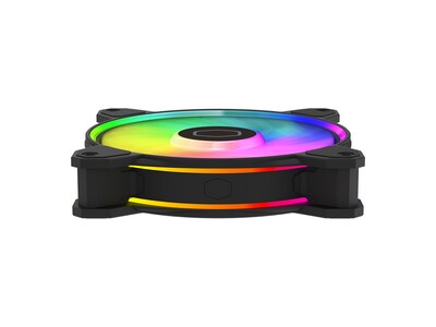 Cooler Master MasterFan MF120 Halo 2 120mm Rifle Bearing Case Fan with RGB Lighting (MFL-B2DN-21NP2-R2)