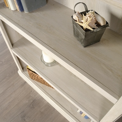 Sauder Select 44"H 3-Shelf Bookcase, Chalked Chestnut (423032)