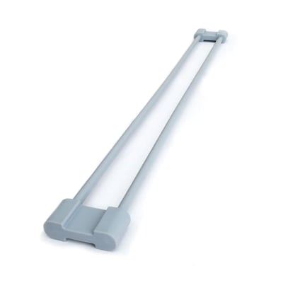 Better Houseware Silicone-Coated Steel Over-Sink Drying Bar, Gray (BTH1433)
