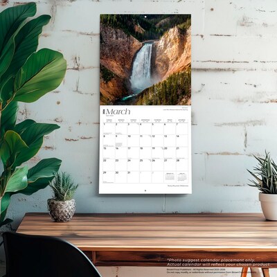 2026 BrownTrout Rocky Mountain Wilderness 12" x 12" Monthly Wall Calendar (9798330705368)