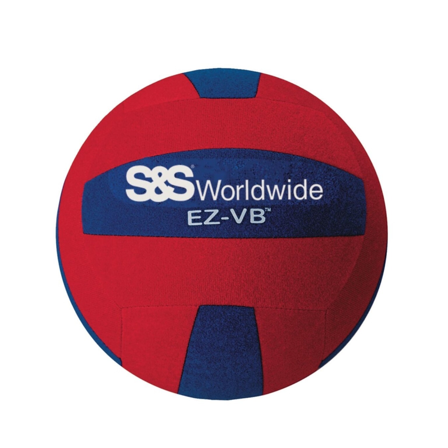 S&S EZ Volleyball, Red/Blue (W10325)