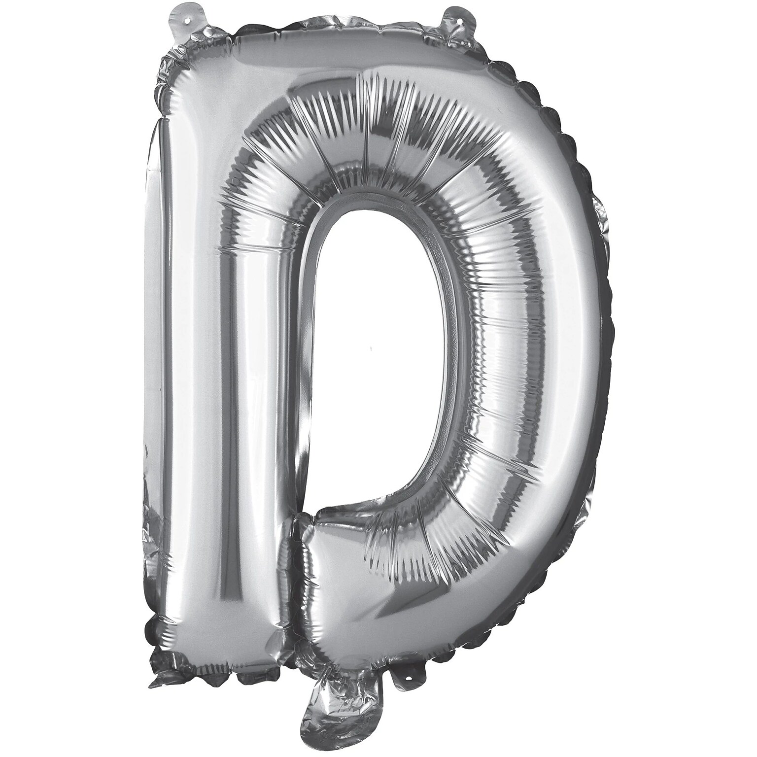 Party City Air Filled 16 D Foil Balloon, Silver (AM1100071-18)