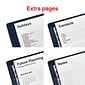 2024-2025 Staples 7" x 9" Academic Weekly & Monthly Appointment Book, Plastic Cover, Navy (ST60360-23)