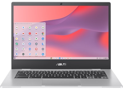 Asus Chromebook CX1 14, Intel Celeron N4500, 4GB Memory, 64GB eMMC, Google Chrome (CX1400CKA-DB44)