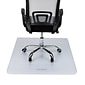 Mind Reader Hard Floor Chair Mat, 35" x 47'', Clear (FLCREC-CLR)