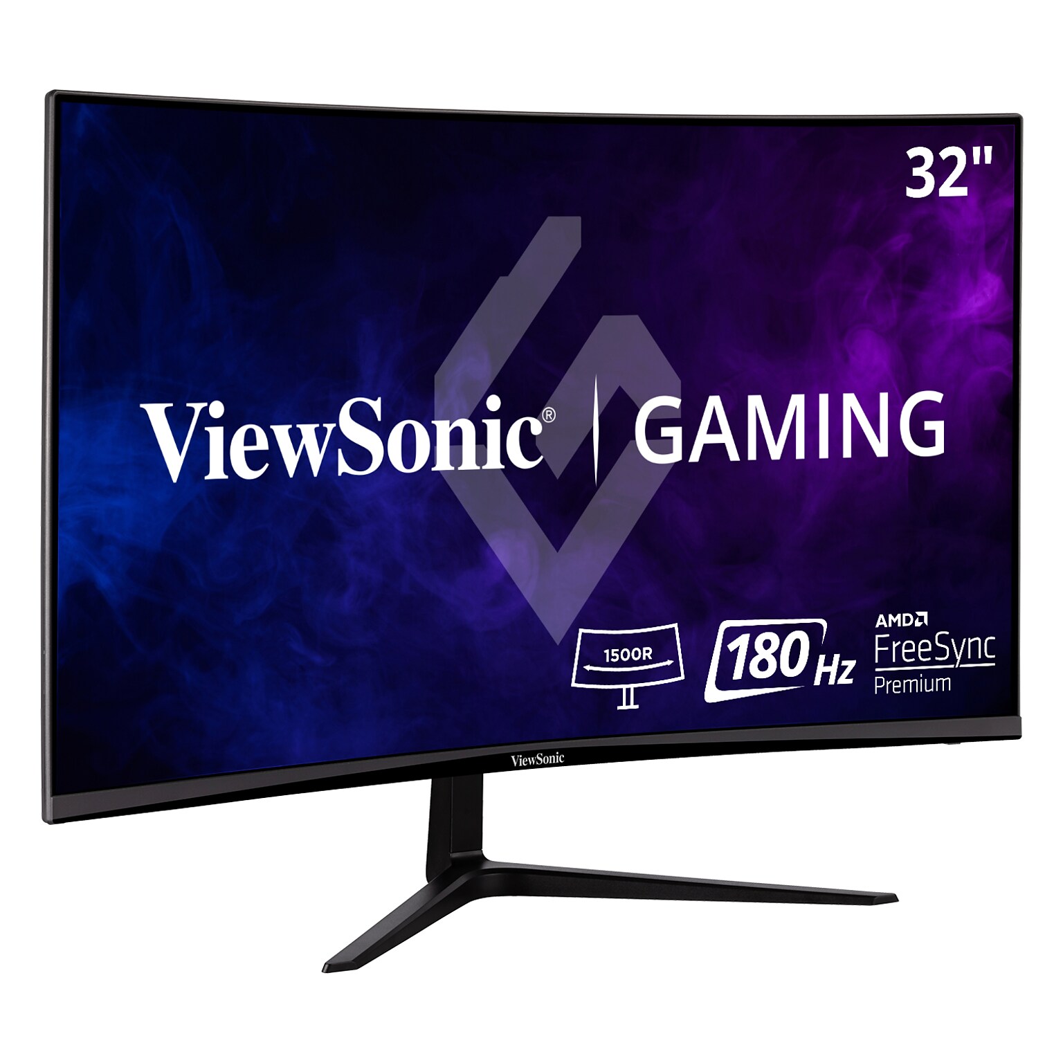 ViewSonic 32 Curved 180Hz LCD Gaming Monitor, Black (VX3218-PC-MHD)