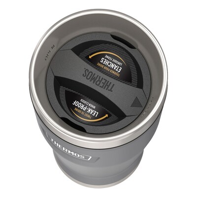 Thermos Icon Stainless Steel Vacuum Insulated Tumbler, 16 oz., Granite (IS1012GT4)