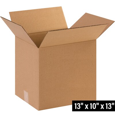 13 x 10 x 13 Shipping Boxes, 32 ECT, 25/Bundle (131013)