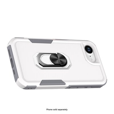 SaharaCase Raider Series Phone Case for iPhone 16e, Shock Absorbing, Fossil White (CP00817)