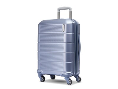 American Tourister Stratum 2.0 22 Hardside Carry-On Suitcase, 4-Wheeled Spinner, Slate Blue (142348-E264)