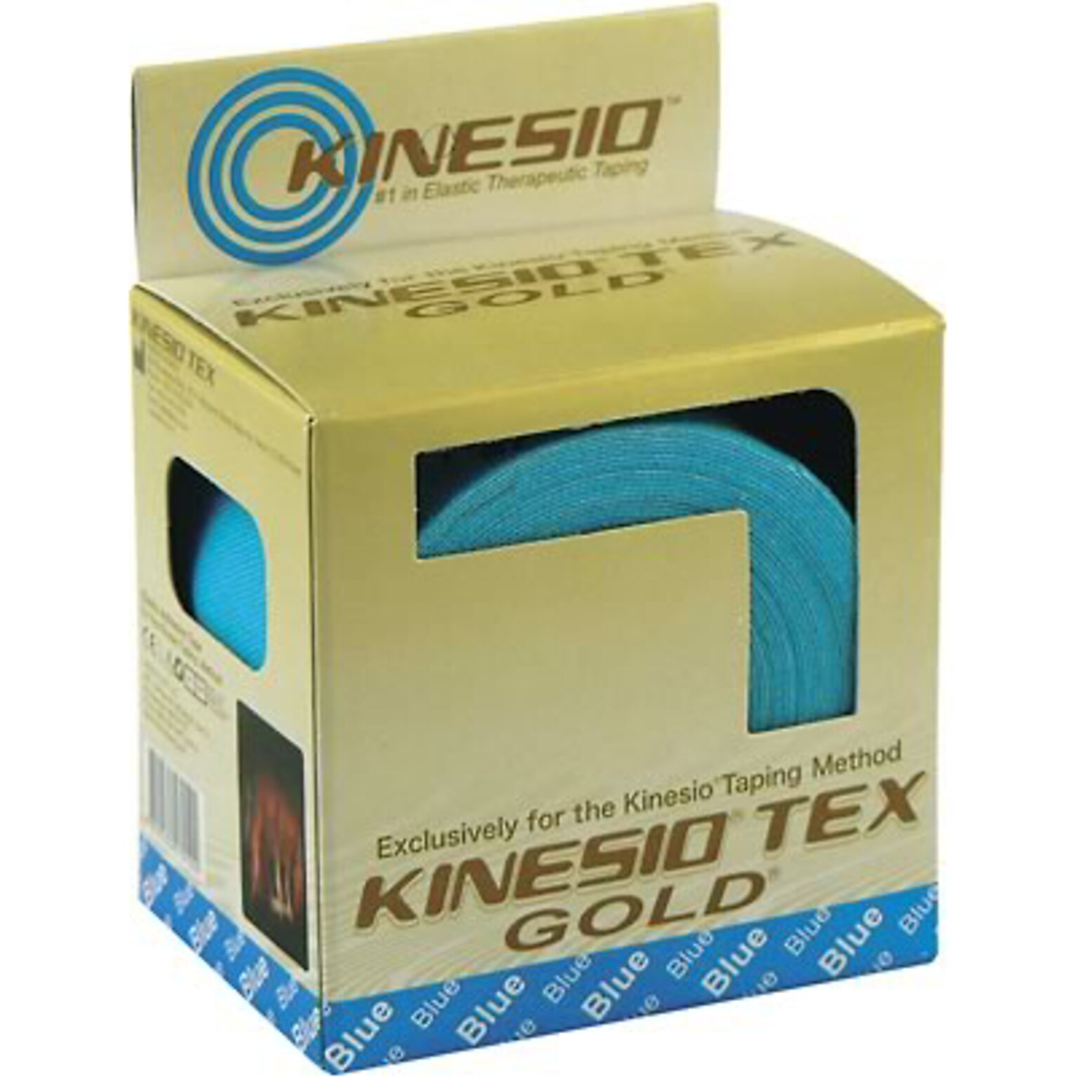 Kinesio® Tex Gold Tapes; 2x5-1/2yds., Blue