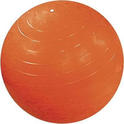 Cando® Inflatable Exercise Ball; 55cm - 22", Orange