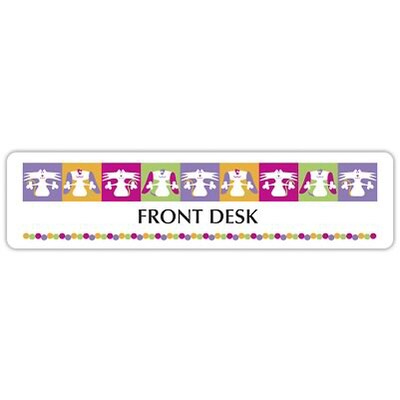 Medical Arts Press® Veterinary Full-Color Message Signs; Dog/Cat Squares