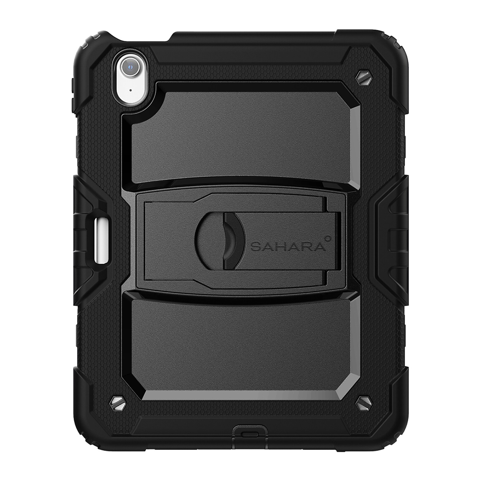 SaharaCase Raider Series Heavy Duty Defense Case for iPad Air 11 (M3/M2), Scorpion Black (TB00422)