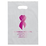 Personalized Frosted Brite Die-Cut Supply Bags