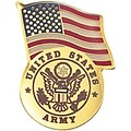 Patriotic Services Lapel Pins; U.S. Army
