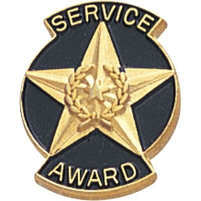 Patriotic Services Lapel Pins; Service Award