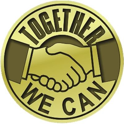 Recognition Lapel Pins; Together We Can