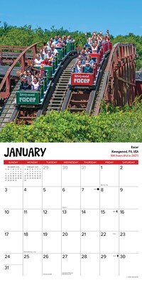 2027 Willow Creek Multi 12" x 12" Monthly Wall Calendar, Assorted Colors (62081)