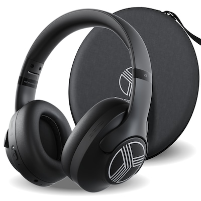 Treblab Z2-B Over Ear Workout Headphones with Microphone