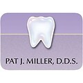 Custom Printed Medical Arts Press® Full-Color Dental Name Badges; Standard, Shimmer Tooth