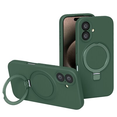 SaharaCase Venture MagSafe Phone Case for iPhone 16, Shock Absorbing, Cactus Green (CP00637)