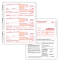 ComplyRight® 2023 1099-NEC Tax Form, 5-Part, Copies A, B, C, C and C, 3-Up, 25/Pack (NEC7154525)