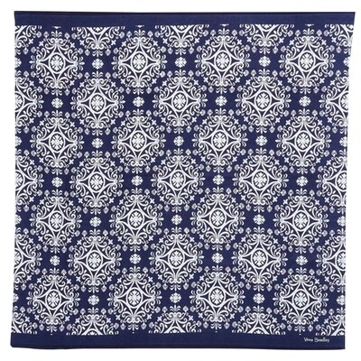 Vera Bradley Oversized beach Towel in Steel Blue Medallion