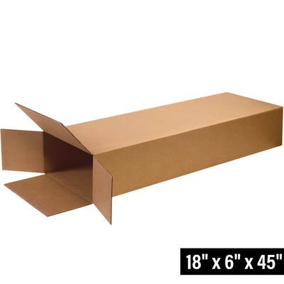 18 x 6 x 45 Side Loading Boxes, 44 ECT, 5/Bundle (HD18645FOL)