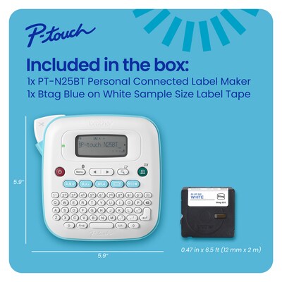 Brother P-touch Personal Connected Label Maker (PT-N25BT)
