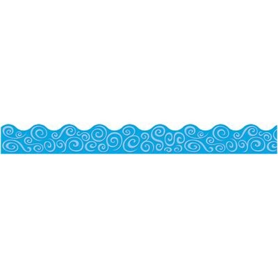 Trend® Terrific Trimmers®; Blue Swirls