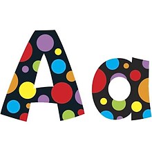 Trend® 4 Ready Letters®; Playful Combo Packs, Neon Dots